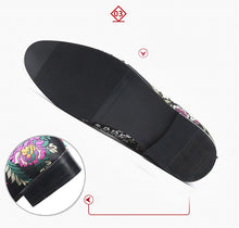 Load image into Gallery viewer, Embroidered Men Moccasins  Dress Shoes
