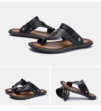 Load image into Gallery viewer, SunTrek ™ -Leather Flip Flops Sandals
