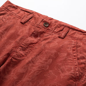 DuraChill™ - Men's Cotton Floral  Print  Shorts