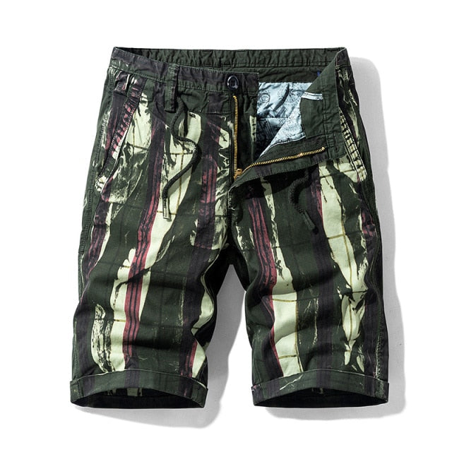 DuraChill™ - Men's Cotton Floral  Print  Shorts