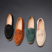 Load image into Gallery viewer, Men Suede Leather Loafer Shoes
