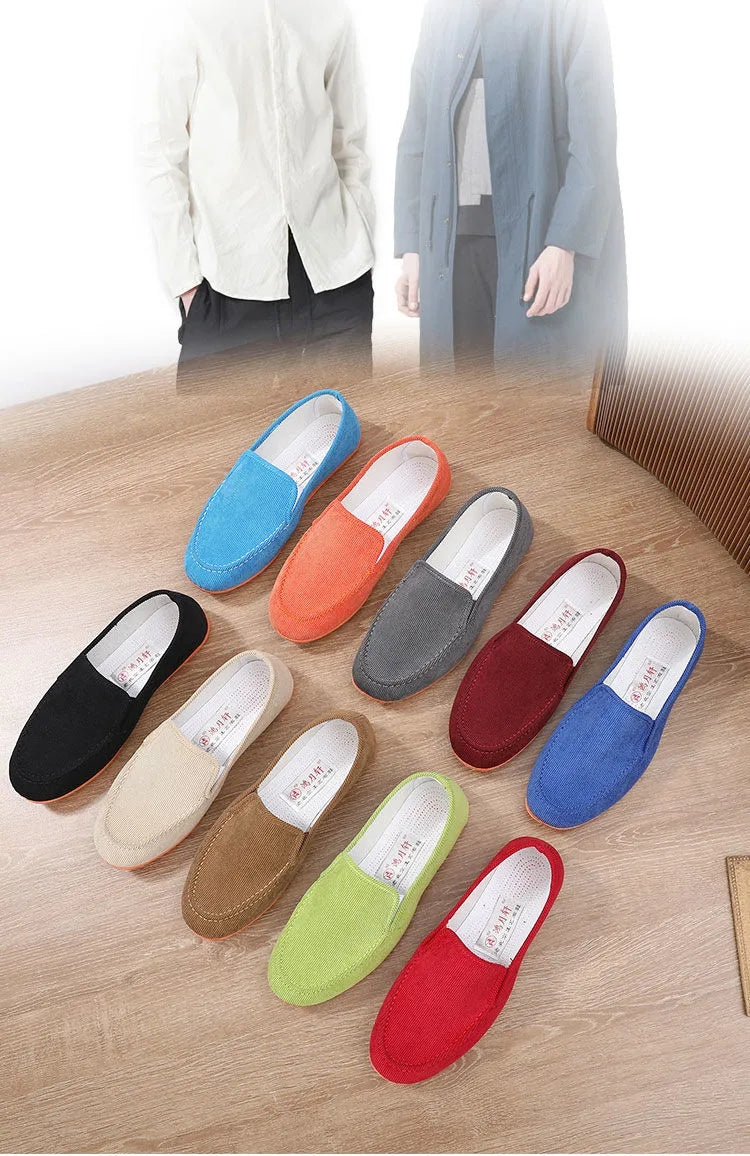 Men Casual Spring Canvas