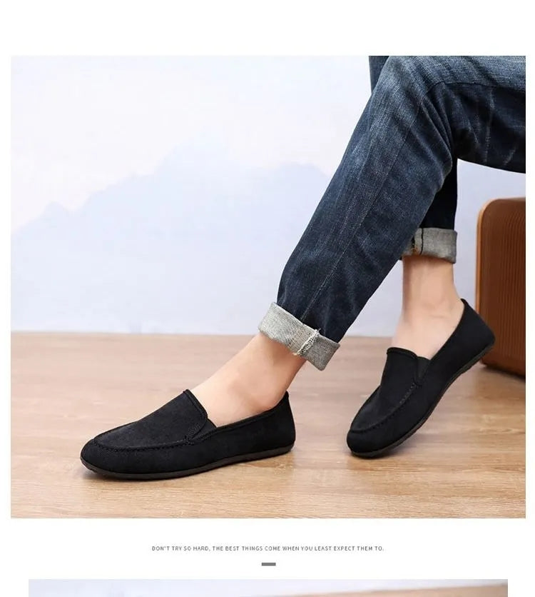 Men Casual Spring Canvas