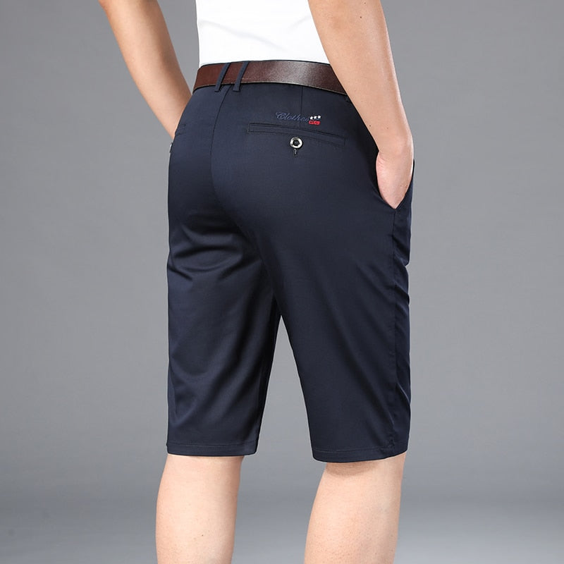 VersaFlex™ - Straight Elastic Business Thin Shorts