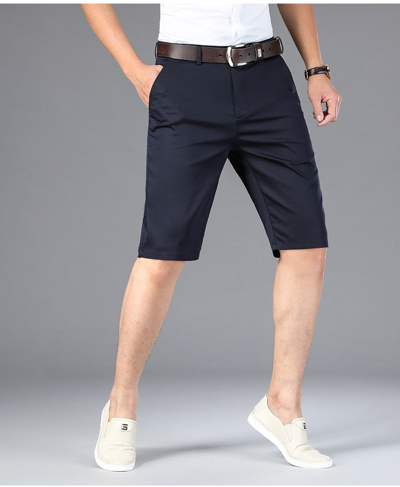 VersaFlex™ - Straight Elastic Business Thin Shorts