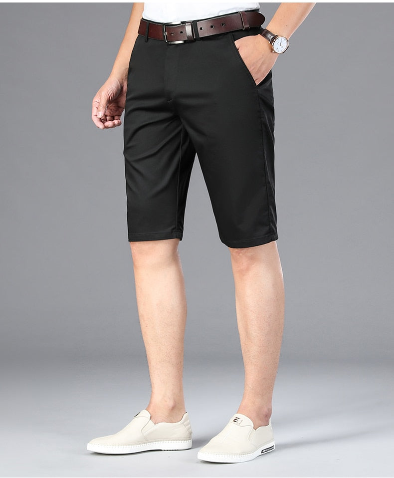 VersaFlex™ - Straight Elastic Business Thin Shorts