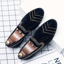 Load image into Gallery viewer, Rhinestones Dress Shoes Luxury Italian  Formal
