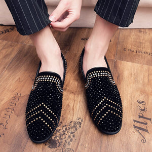 Rhinestones Dress Shoes Luxury Italian  Formal