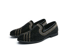 Load image into Gallery viewer, Rhinestones Dress Shoes Luxury Italian  Formal
