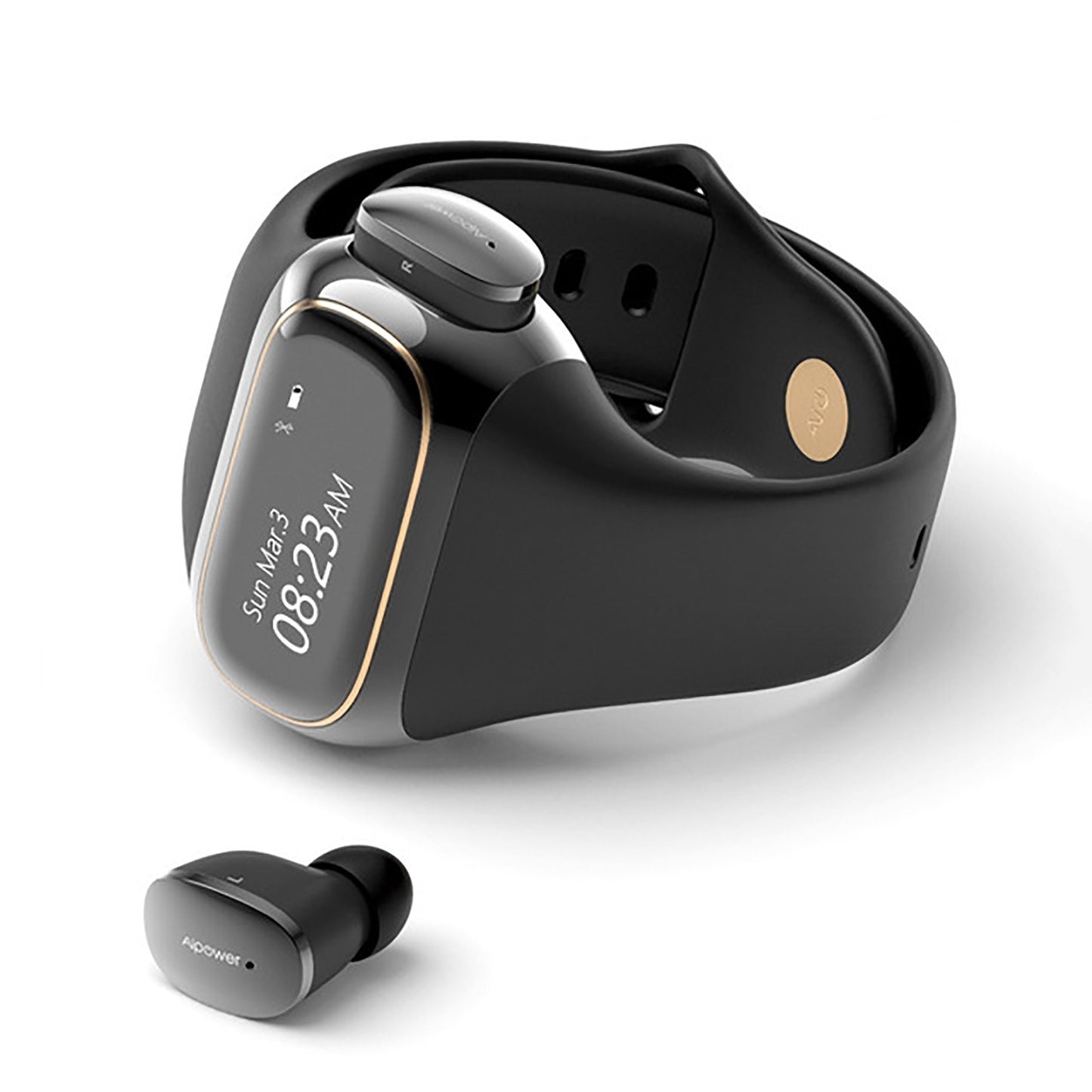 Wearbuds Fitness Tracker 2 In 1 With Bluetooth and Calling