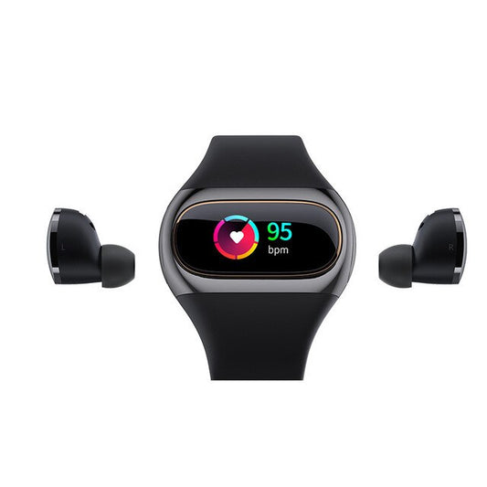 Wearbuds Fitness Tracker 2 In 1 With Bluetooth and Calling