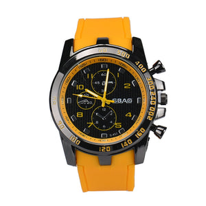 Stainless Steel Luxury Sport Analog Quartz Modern Men Fashion Wrist Watch