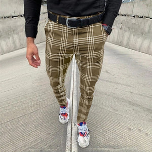 PlaidPerfection™ - Smart Casual Plaid Pants