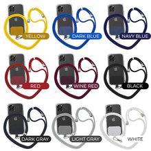 Load image into Gallery viewer, Universal Crossbody Patch Phone Mobile Phone Strap Nylon Soft Rope Cell Phone Hanging Cord Holder
