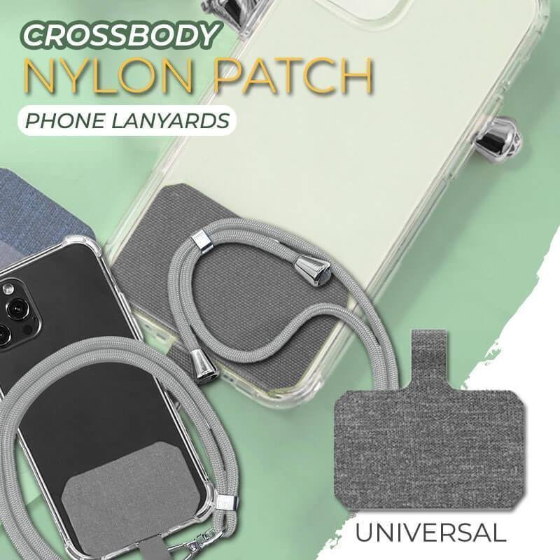 Universal Crossbody Patch Phone Mobile Phone Strap Nylon Soft Rope Cell Phone Hanging Cord Holder