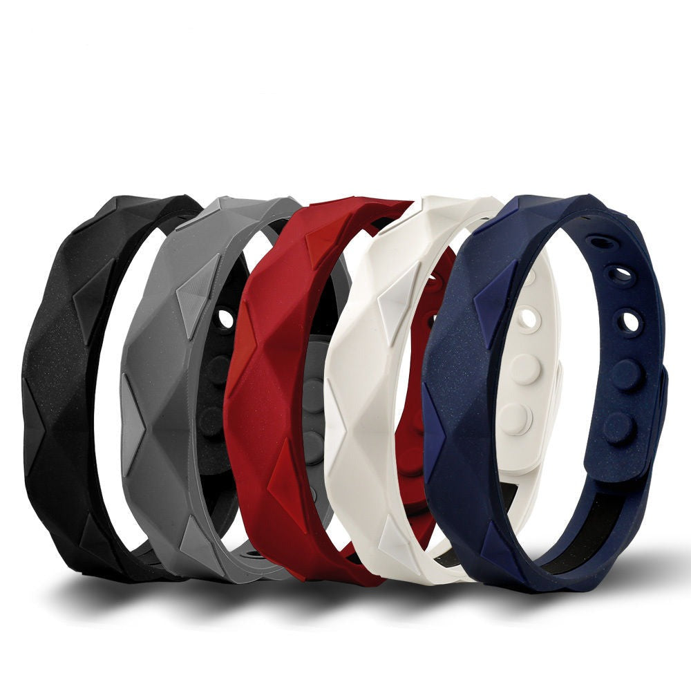 Power Ionics Prism 2000 Ions Titanium Germanium Wristband Bracelet Balance Energy Balance Human Body