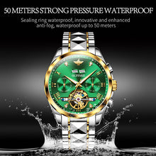 Load image into Gallery viewer, Swiss Luxury Sapphire Self Winding Tungsten Mechanical Wristwatch
