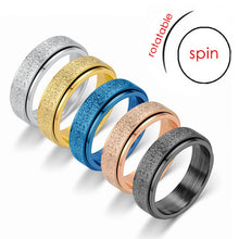 Load image into Gallery viewer, Spinn Away-Unisex Anxiety Fidget Spinning  Ring
