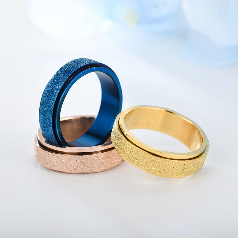 Spinn Away-Unisex Anxiety Fidget Spinning  Ring