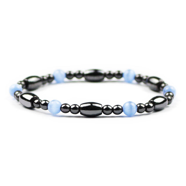 Charm Hematite Energy Bracelets Men