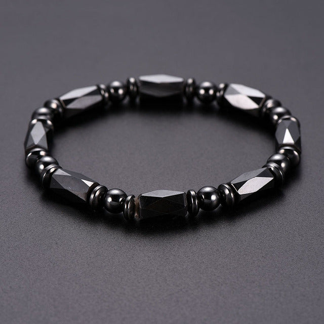 Charm Hematite Energy Bracelets Men