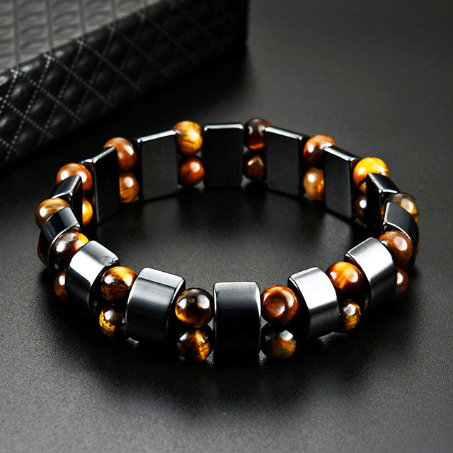 Charm Hematite Energy Bracelets Men