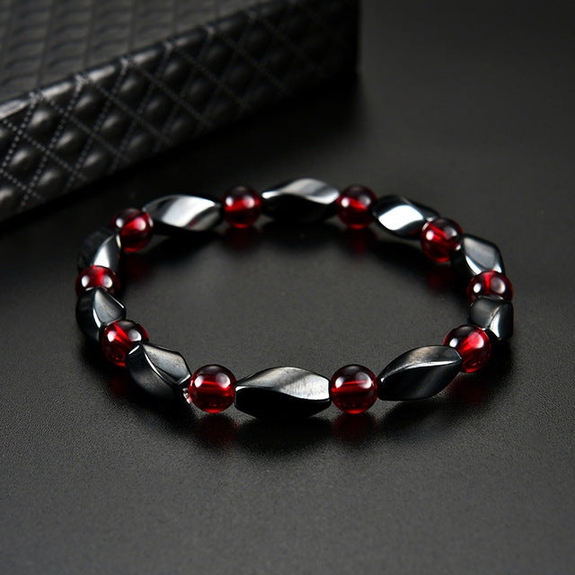 Charm Hematite Energy Bracelets Men