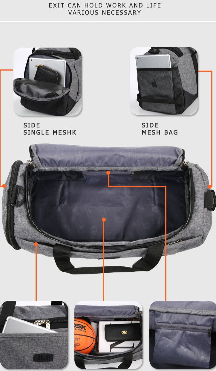 Multifunction Big Tote Traveling Sports Bag