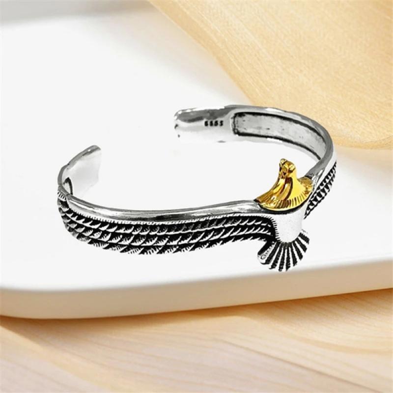 Fashion Viking Tribal Eagle Cuff Adjustable Bangle