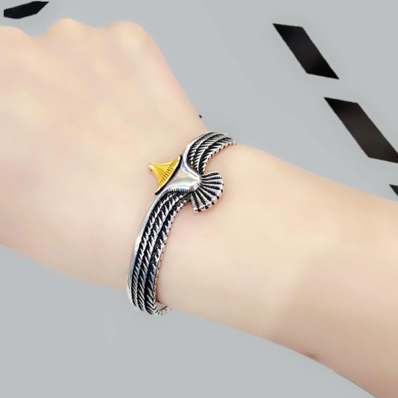 Fashion Viking Tribal Eagle Cuff Adjustable Bangle