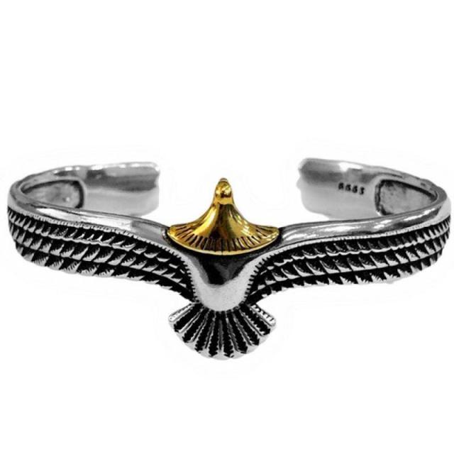 Fashion Viking Tribal Eagle Cuff Adjustable Bangle