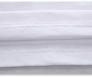 Men Cotton Casual Patchwork Short Sleeve Shirt