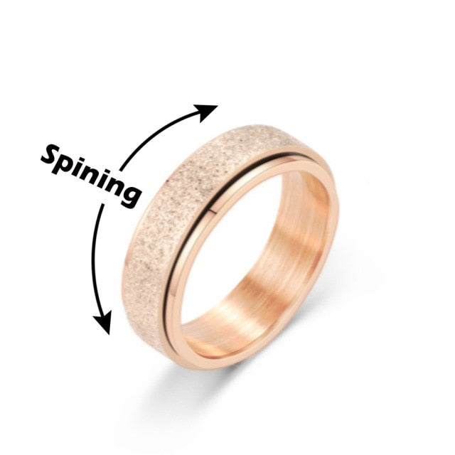 Spinn Away-Unisex Anxiety Fidget Spinning  Ring