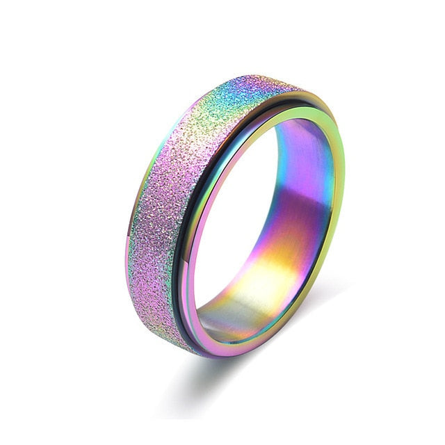 Spinn Away-Unisex Anxiety Fidget Spinning  Ring