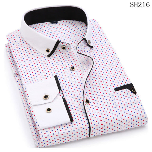 Men Casual Fashion Printed Shirt