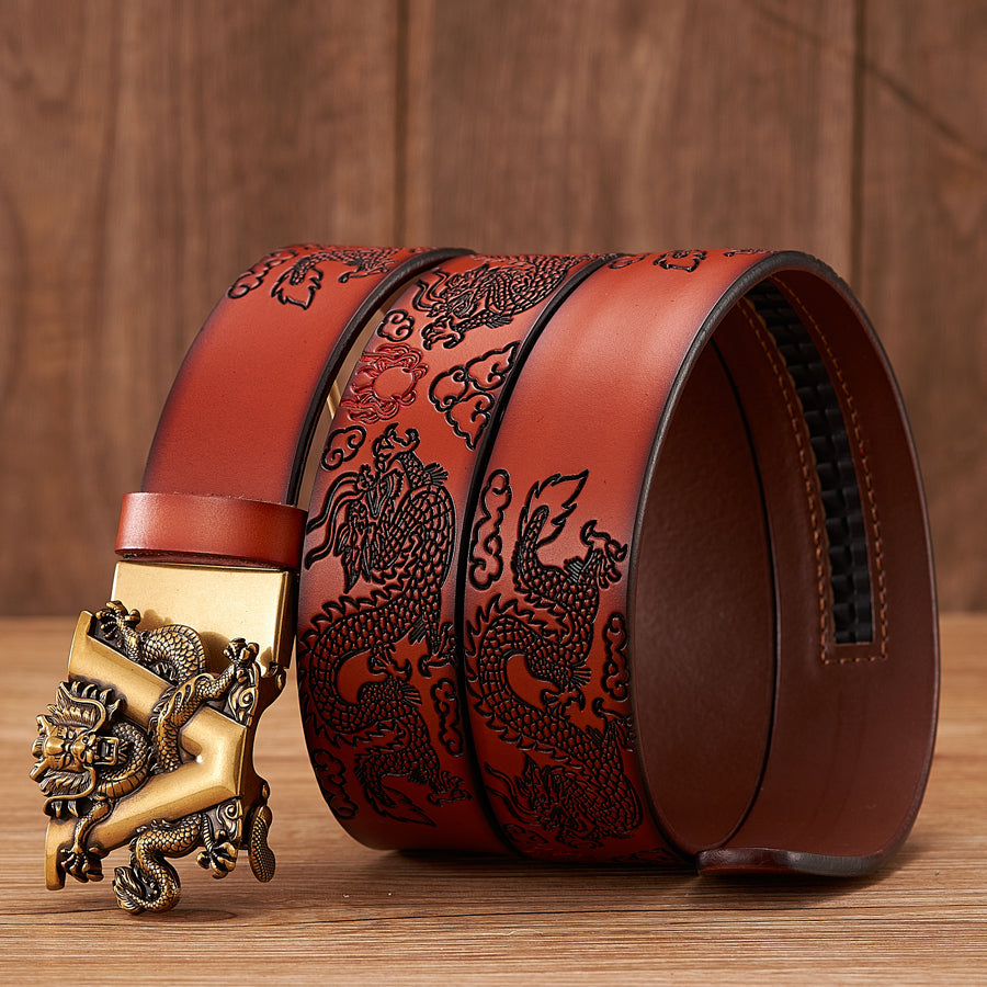 Dragon Belt Genuine Leather Belt