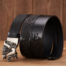 Load image into Gallery viewer, Dragon Belt Genuine Leather Belt
