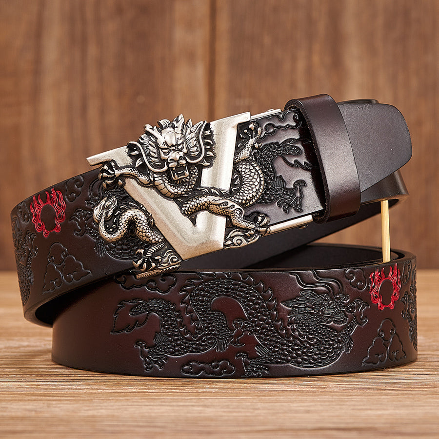 Dragon Belt Genuine Leather Belt