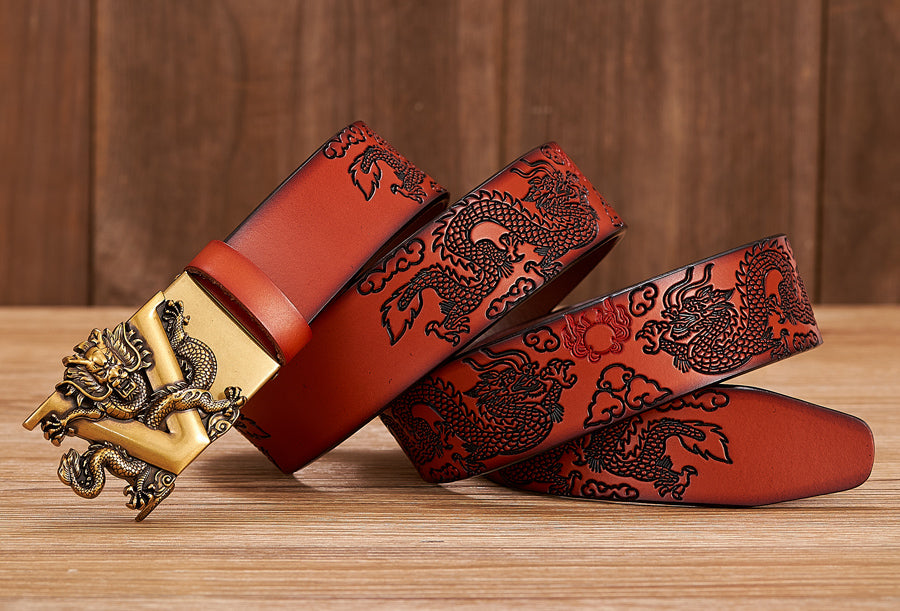 Dragon Belt Genuine Leather Belt