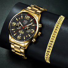 Load image into Gallery viewer, Business Luxury Bracelet Stainless Steel Quartz Watch
