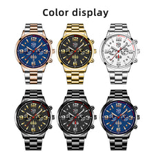 Load image into Gallery viewer, Business Luxury Bracelet Stainless Steel Quartz Watch
