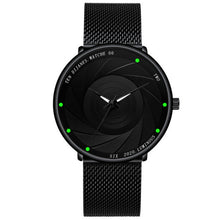 Load image into Gallery viewer, Minimalist Mens Business Ultra Thin Stainless Steel Mesh Belt Quartz Wrist Watch
