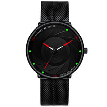 Load image into Gallery viewer, Minimalist Mens Business Ultra Thin Stainless Steel Mesh Belt Quartz Wrist Watch
