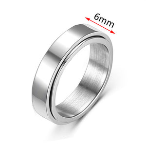 Anxiety Fidget Spinner Ring Rotate Ring