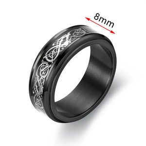 Anxiety Fidget Spinner Ring Rotate Ring