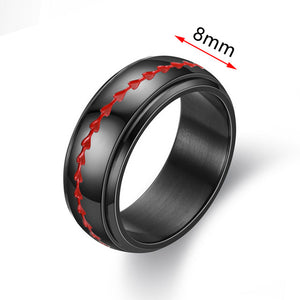 Anxiety Fidget Spinner Ring Rotate Ring