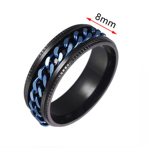 Anxiety Fidget Spinner Ring Rotate Ring