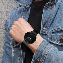 Load image into Gallery viewer, Minimalist Mens Business Ultra Thin Stainless Steel Mesh Belt Quartz Wrist Watch
