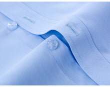 Load image into Gallery viewer, Basic Dress Shirt Single Patch Pocket Formal Business Shirt

