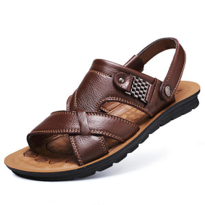 CoastalTrek™ -Men's Summer Genuine Leather Sandals